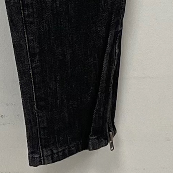 Fiorucci x Naomi Campbell Black Skinny Jeans, Size 26 - NWT - Picture 3 of 7